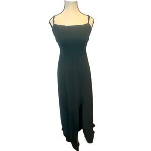 Birdy Grey EMERALD GREEN Maxi Formal Lined Dress Bridesmaid Sz Small